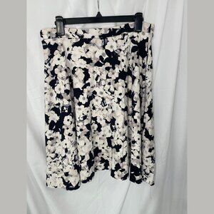 Adrienne Vittadini - Midi Flower Skirt - Size L